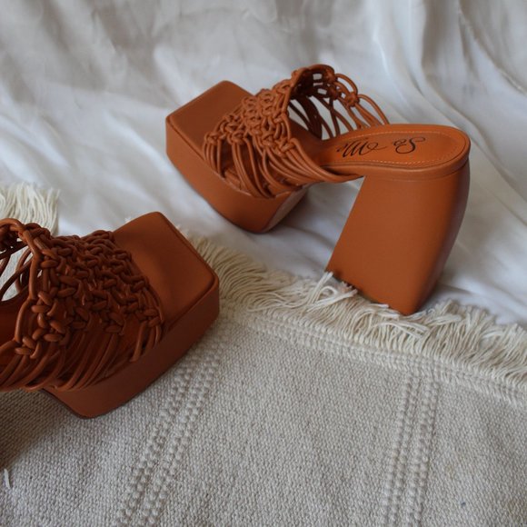 🆕The Kenzi // Camel chunky platform Mule - Picture 4 of 10